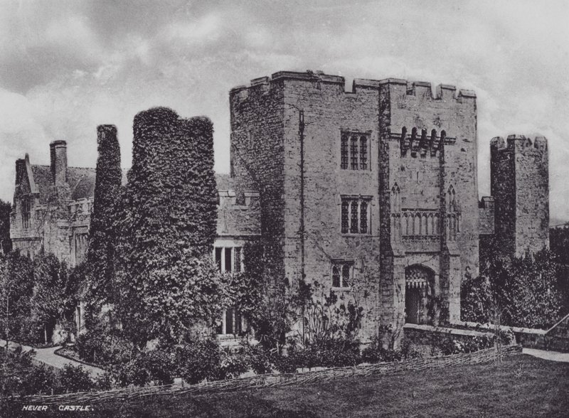 Hever Castle (b/w photo) by Charles Essenhigh Corke