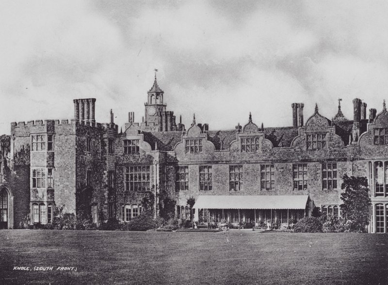 Knole, Güney Cephesi (s/b fotoğraf) by Charles Essenhigh Corke