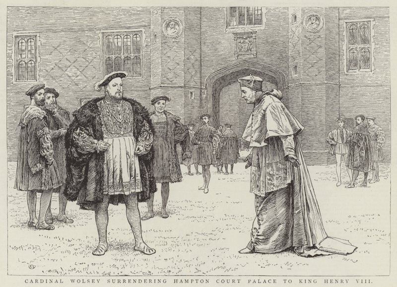 Kardinal Wolsey, Hampton Court Sarayı