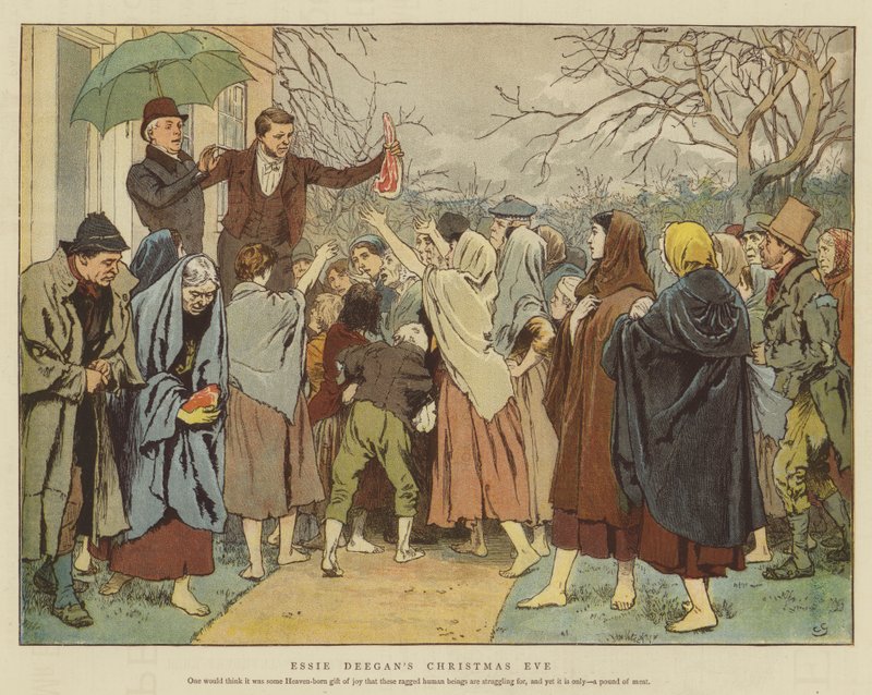 Essie Deegan'ın Noel Arifesi by Charles Green