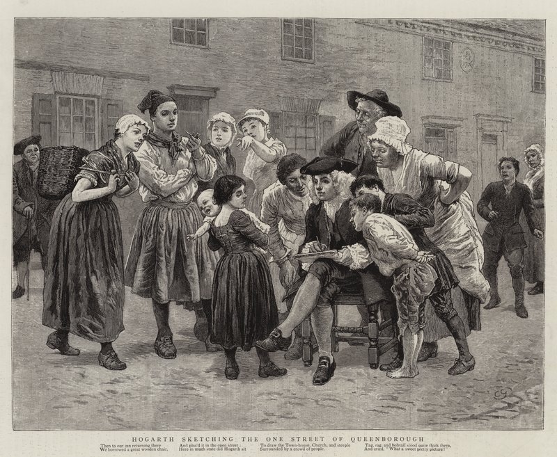Hogarth, Queenborough Sokağı