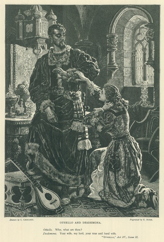Othello için İllüstrasyon by Charles Gregory