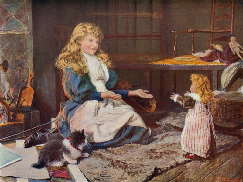 Bahara Hazır (renkli lito) by Charles J. (after) Staniland