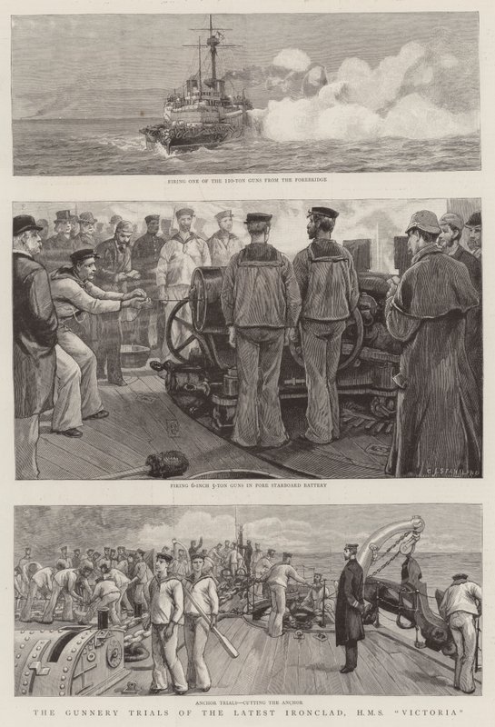 En Yeni Ironclad, HMS Victoria