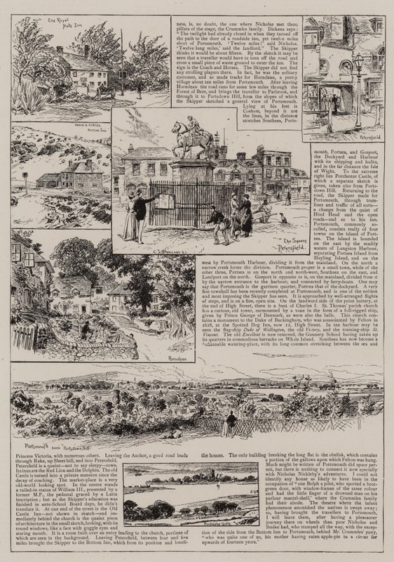Nicholas Nickleby ve Smike ile Portsmouth