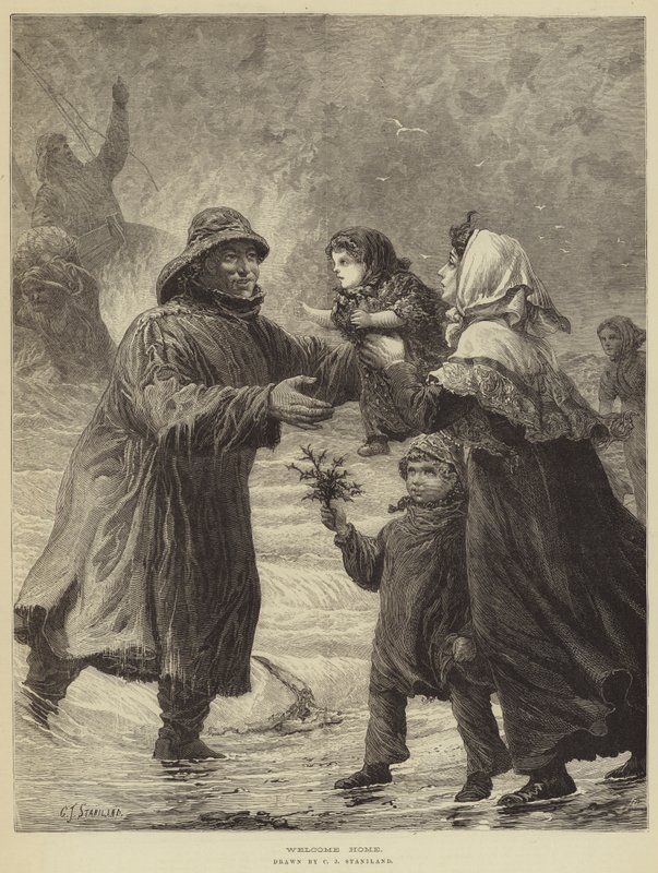 Eve Hoşgeldin by Charles J. Staniland