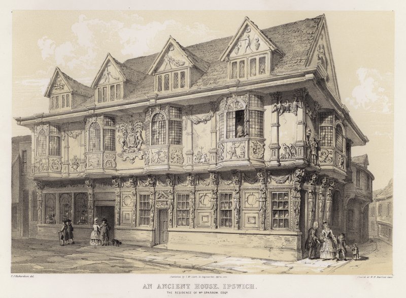 Eski bir ev, Ipswich, William Sparrow