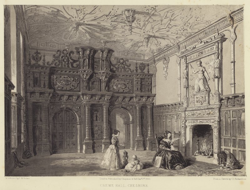 Mürettebat Salonu, Cheshire by Charles James Richardson