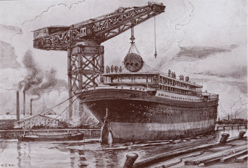 Kazanlarda kaldırma (lito) by Charles John de (after) Lacy