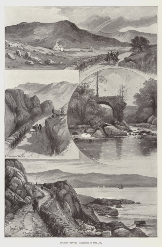 İrlanda'da Tatil Gezileri, Skeçler by Charles John de Lacy