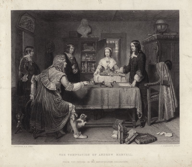 Andrew Marvel  by Charles Landseer
