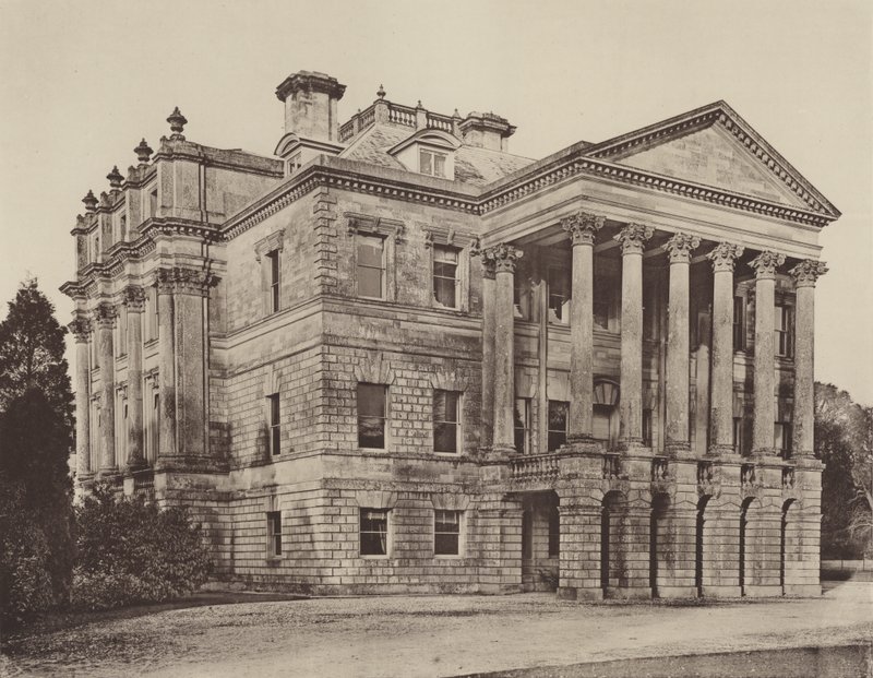Amesbury Manastırı, Wilts, Giriş Önü by Charles Latham