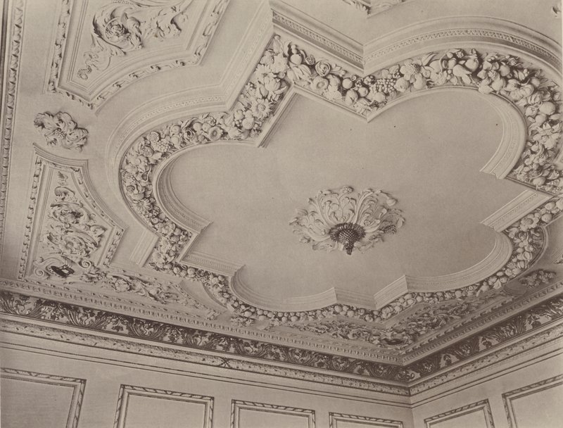 Belton House, Grantham, Merdivenin Tavanı by Charles Latham