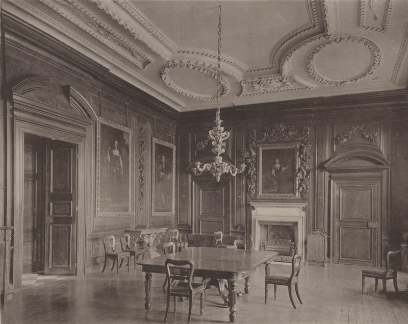 Belton House, Grantham, Yemek Odası by Charles Latham