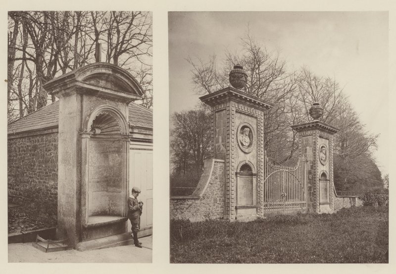 Coleshill, Berkshire, bir Oyuk, Arka Girişte Geçit by Charles Latham