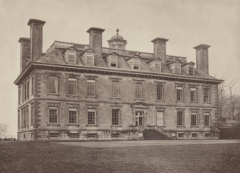 Coleshill, Berkshire, Giriş Cephesi by Charles Latham