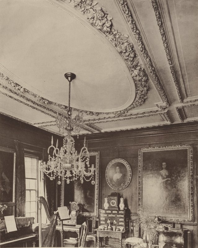 Groombridge Place, Çizim Odası by Charles Latham