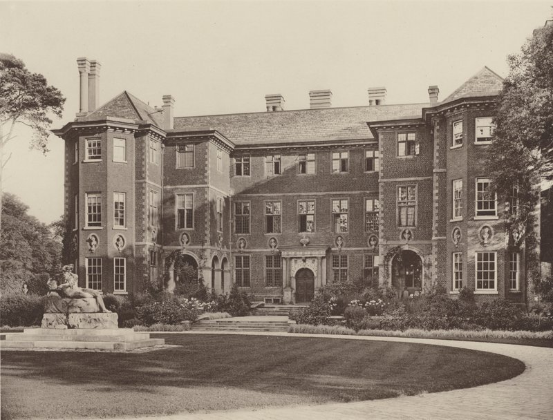 Ham House, Petersham, Giriş Cephesi by Charles Latham
