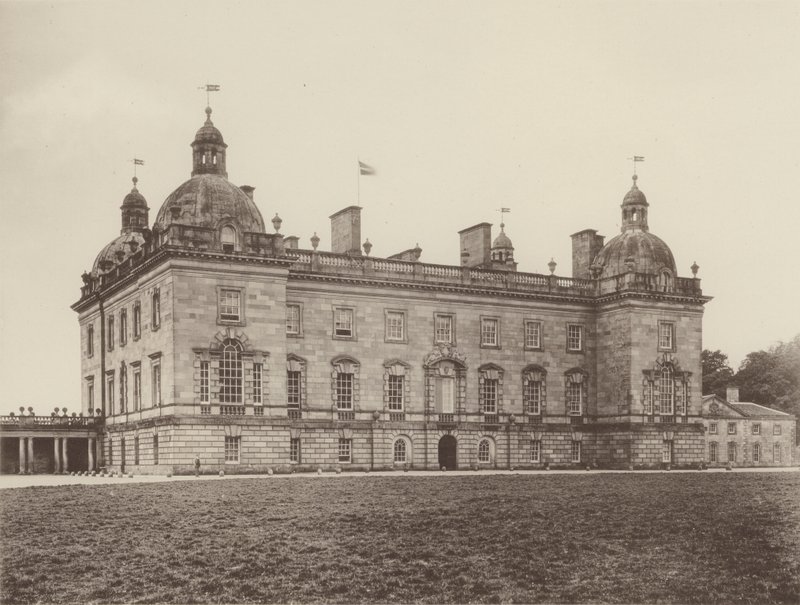 Houghton, Norfolk, Giriş Cephesi by Charles Latham