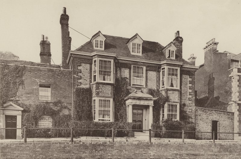Geçit Törenindeki Ev, Arundel, Sussex by Charles Latham