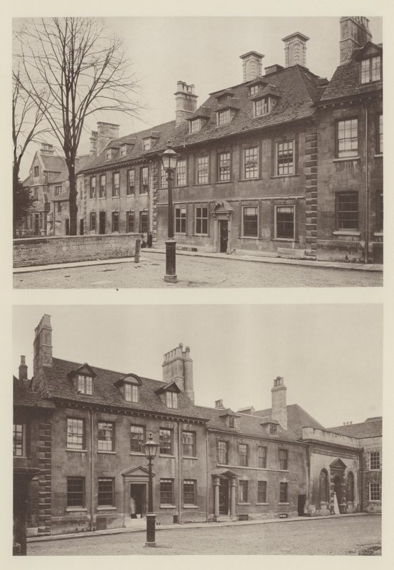 St Georges Kilisesi, Stamford yakınındaki evler by Charles Latham