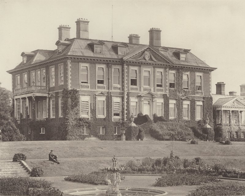 Melton Constable, Norfolk, Bahçe Cephesi by Charles Latham