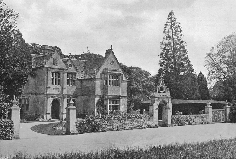 Batıdan Stibbington Hall by Charles Latham