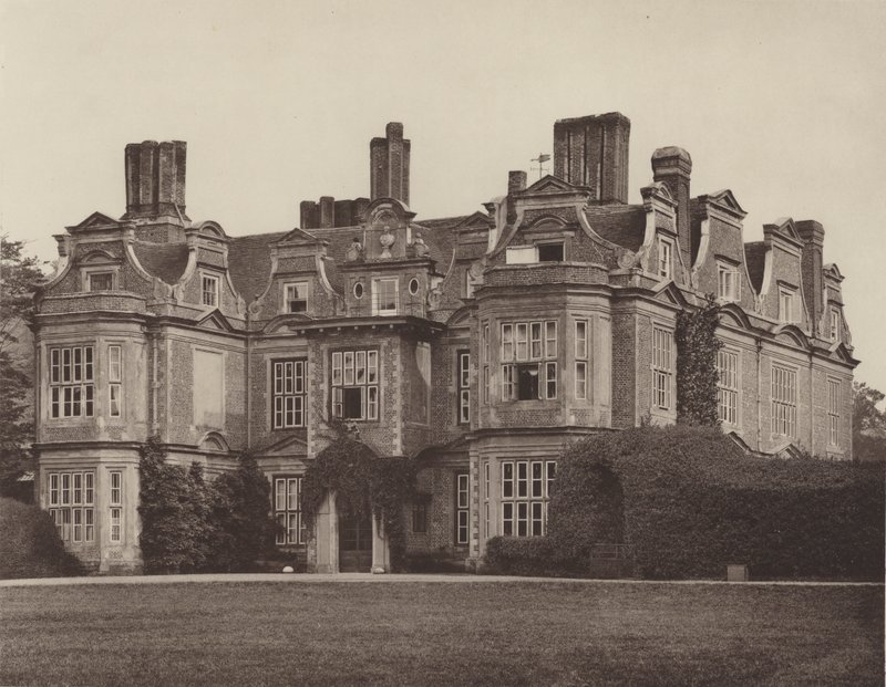 Swateley Hall, Uxbridge, Giriş Cephesi by Charles Latham