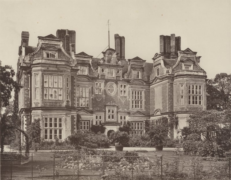 Swateley Hall, Uxbridge, Bahçe Önü by Charles Latham