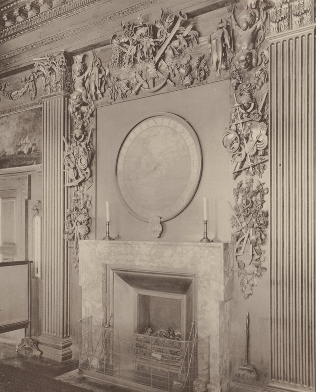 Amirallik, Whitehall, Toplantı Odası Baca Parçası by Charles Latham