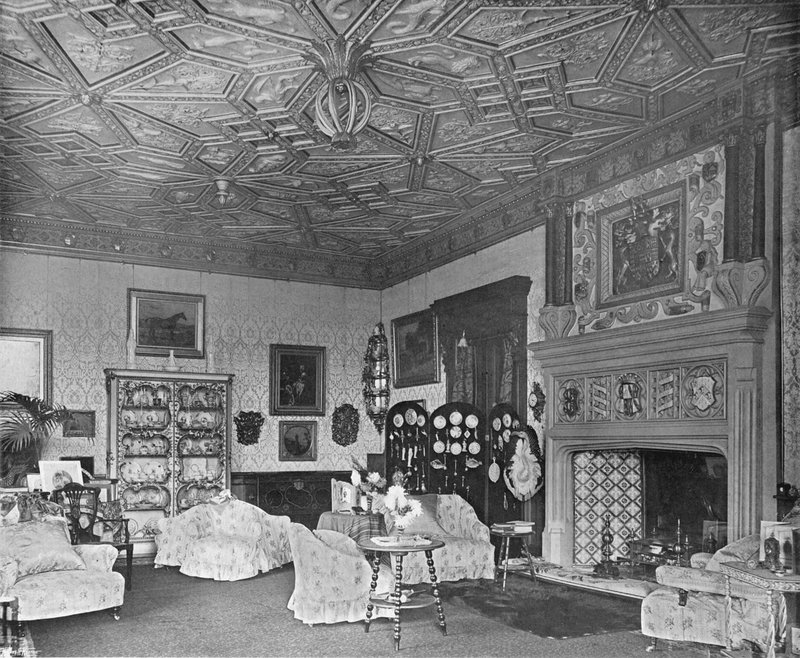 Boudoir--Tarih yaklaşık 1590 by Charles Latham