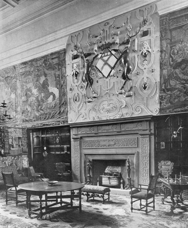Büyük Salon (s/b fotoğraf) by Charles Latham