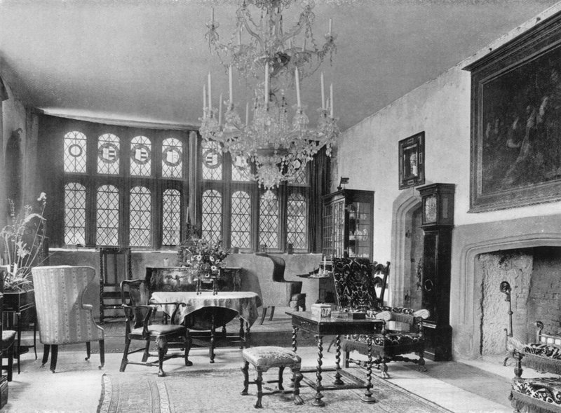 Büyük Salon (s/b fotoğraf) by Charles Latham