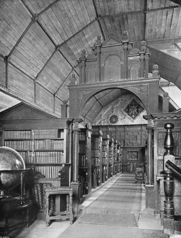 Merton Koleji Kütüphanesi, Oxford by Charles Latham