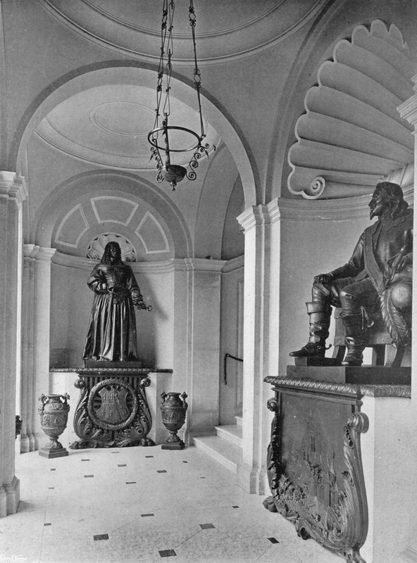 Mermer Merdiven (s/b fotoğraf) by Charles Latham