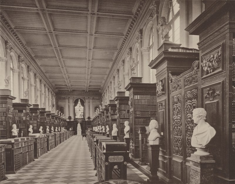 Trinity Koleji, Cambridge, Kütüphane by Charles Latham