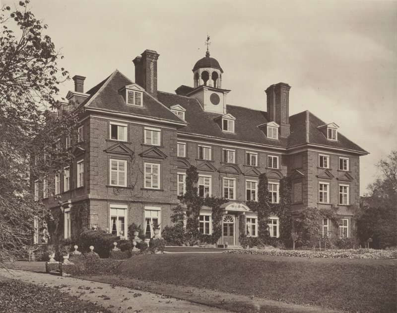 Tyttenhanger, Herts, Güney Cephesi by Charles Latham