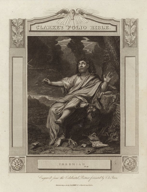 Yeremya by Charles Le Brun