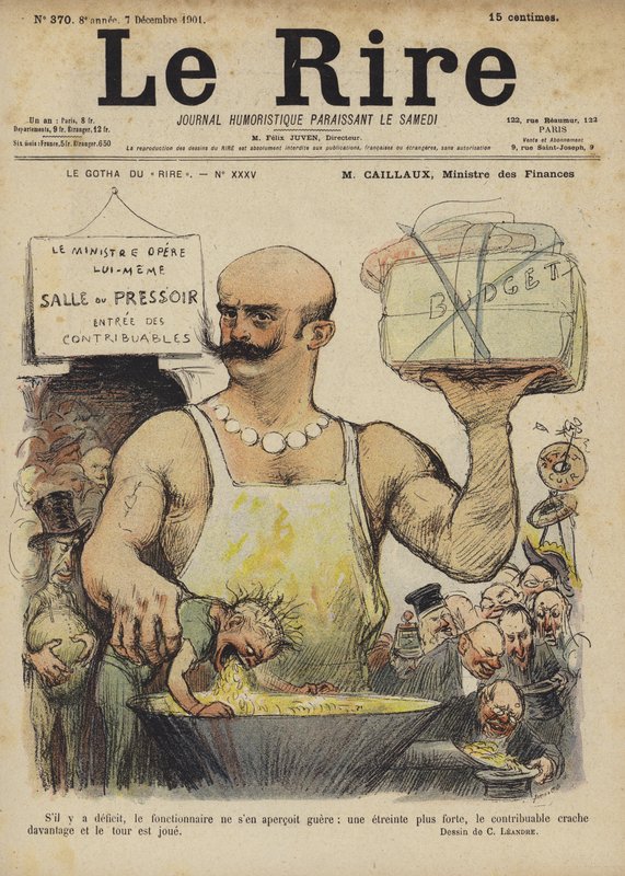 Le Rire için İllüstrasyon by Charles Leandre