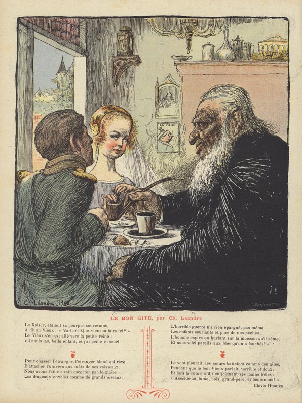 Le Rire için İllüstrasyon by Charles Leandre