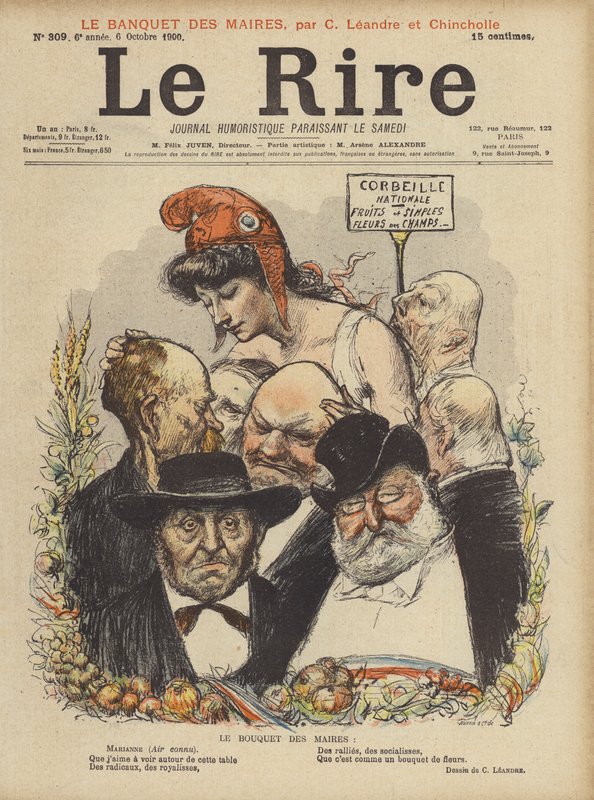 Le Rire için İllüstrasyon by Charles Leandre