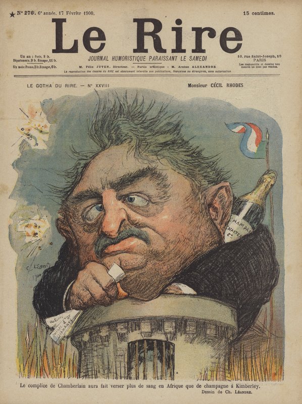 Le Rire için İllüstrasyon by Charles Leandre
