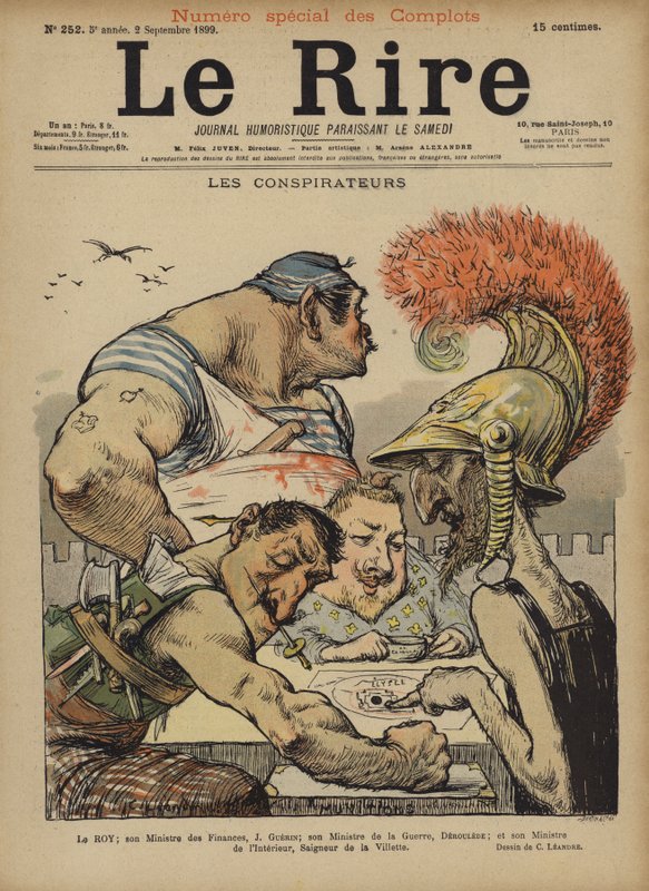 Le Rire için İllüstrasyon by Charles Leandre