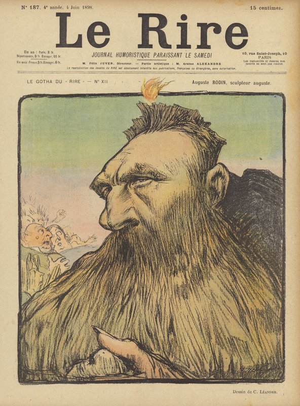 Le Rire için İllüstrasyon by Charles Leandre