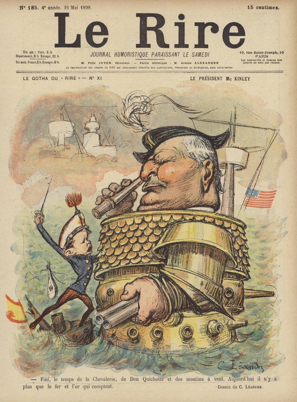Le Rire için İllüstrasyon by Charles Leandre