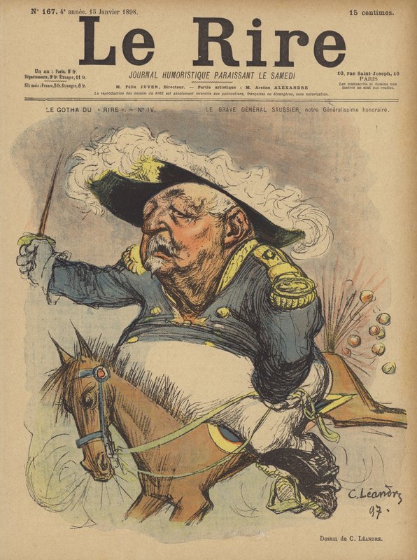 Le Rire için İllüstrasyon by Charles Leandre