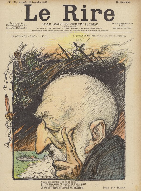 Le Rire için İllüstrasyon by Charles Leandre