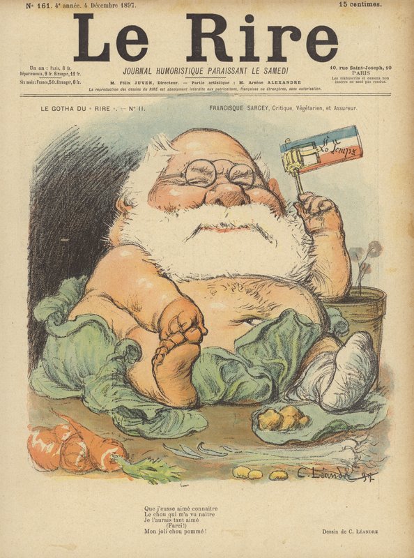 Le Rire için İllüstrasyon by Charles Leandre