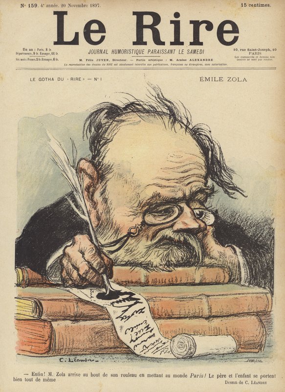 Le Rire için İllüstrasyon by Charles Leandre