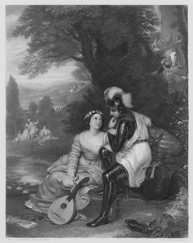 Gaston De Foix (gravür) by Charles Lock (after) Eastlake